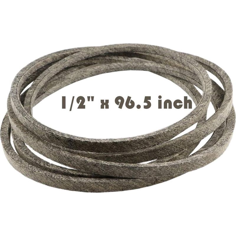 Courroie D'Entraînement Pour Tondeuse À Gazon – 1/2' X 96.5' En Kevlar – Résistance À L'Usure – Compatible Cub Cadet, John Deere - 954-04060b
