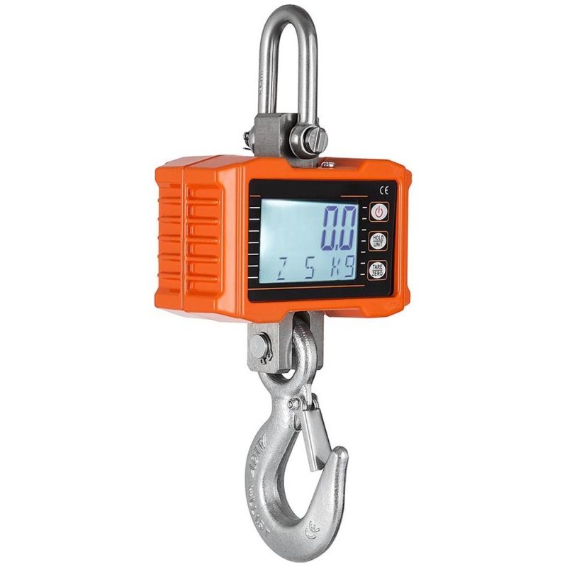 Peson Électronique 1000 Kg /2000 Lb De Industrielle Balance À Grue Numérique À Crochet