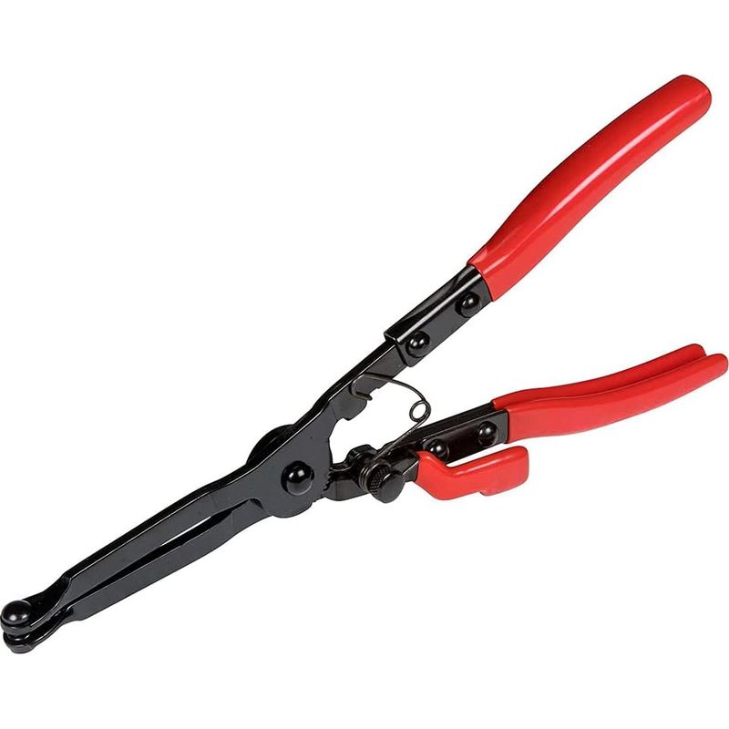 Pince À Collier D'Échappement 310mm – Acier 50 Et Caoutchouc – Largeur D'Ouverture 37mm – Design Ergonomique Pour Espaces Confinés