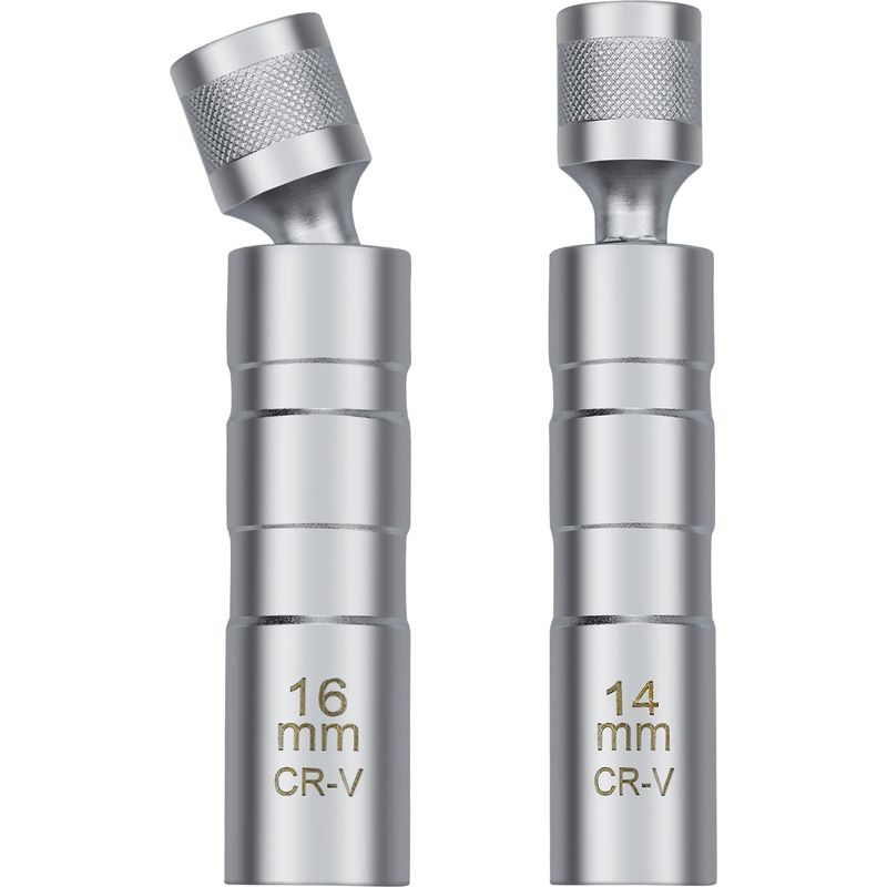 14/16mm Clé À Bougie, Outil Universel De Retrait De Douille De Bougie D'Allumage Magnétique Pour Retirer Les Bougies D'Allumage Automobiles