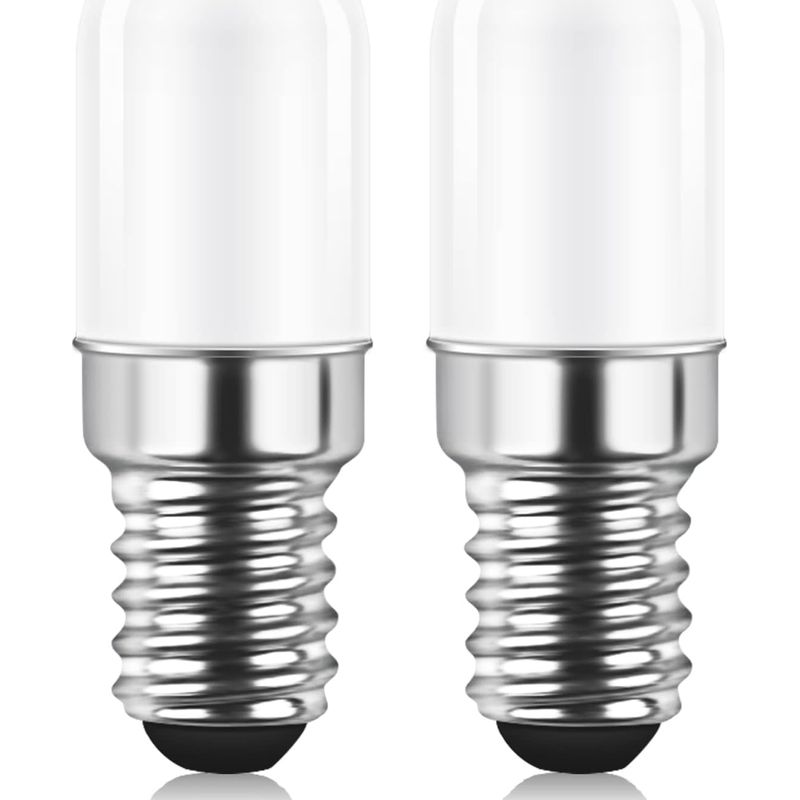 Ampoule Led E14 Pour Réfrigérateur, 1.5w Équivalent À 15w, Blanc Chaud 3000k, Ampoule Pour Frigo, Lampe De Sel, Machine A Coudre, Non Variable, Lot De 2 1000 Pcs