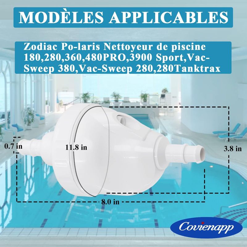 Kit De Remplacement De Valve De Secours G52 Polaris Amélioré Compatible Zodiac 180 280 380 480 3900 Polaris Pool Cleaners Pieces Pour Robot Polaris Piscine(1pcs)