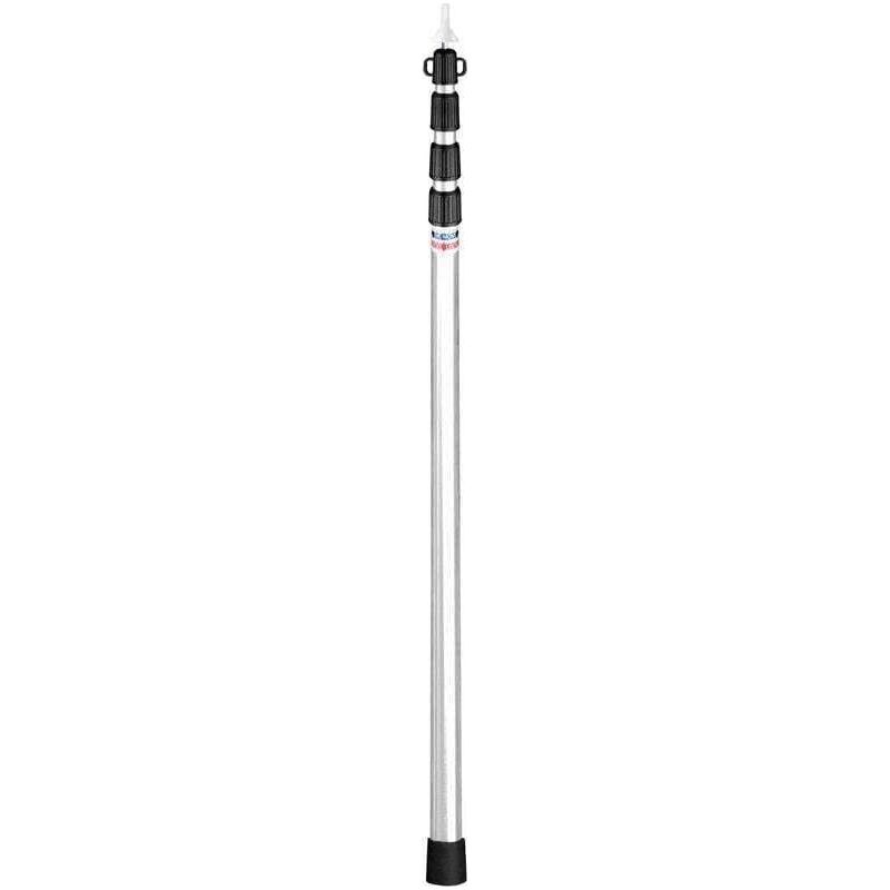 Mât Télescopique Réglable En Aluminium 4 Sections 230 Cm – Stabilité Accrue Avec Tubes De 30 Mm – Pour Tentes Et Bâches En Extérieur