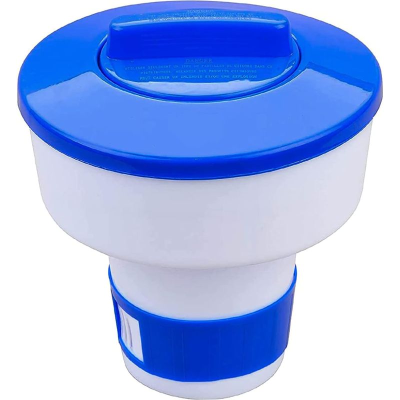 Distributeur Flottant Pour Piscine, 1pcs 8 Pouce Doseur De Chlore Automatique Réglable Distributeur De Chlore Pour Piscines Intérieure Et Extérieure, Parc Aquatique, Spa