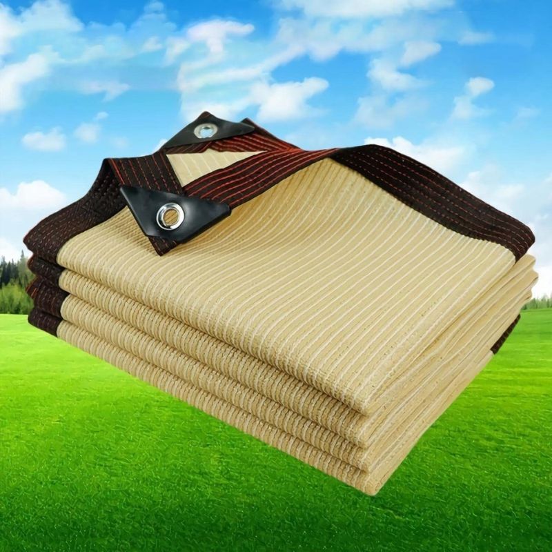 Voile D'Ombrage 3x5m En Polyéthylène Hdpe – Protection Uv 75-90% – Installation Facile Avec Œillets – Pour Serres Et Espaces Extérieurs