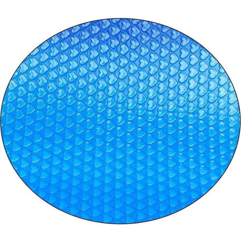 Bâche De Piscine À Bulles Ø120cm – Couverture Solaire Ronde – Protection Uv – Réduction De L'Évaporation – Isolation Thermique