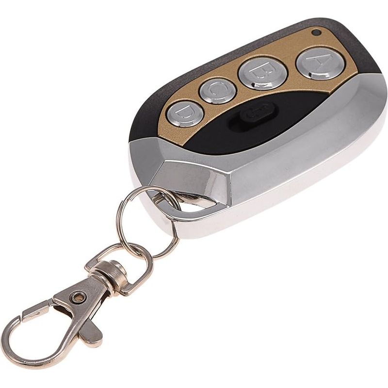 Duplicateur De Télécommande Sans Fil 433,92 Mhz Universel Clonage Électrique Porte De Garage Porte Télécommande Duplicateur Clé Fob (gv608，or)