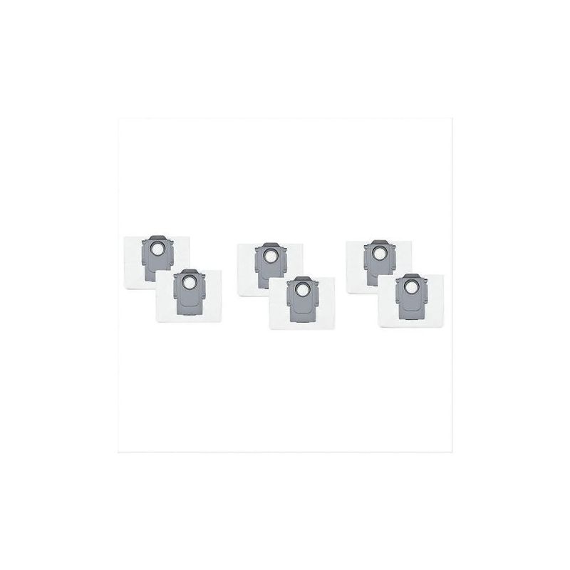 Lot De 6 Sacs À Poussière Pour Aspirateur Robot Roborock S8 Pro Ultra, S8+, S7 Maxv Ultra/max Ultra (2,5 L).