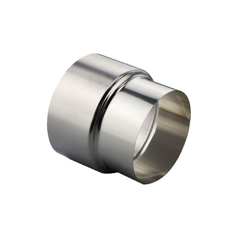 Réducteur De Tuyau En Acier Inoxydable Ø80mm – Connexion Pour Conduits Cheminée – Compatible Avec Tuyaux De Poêle Standard
