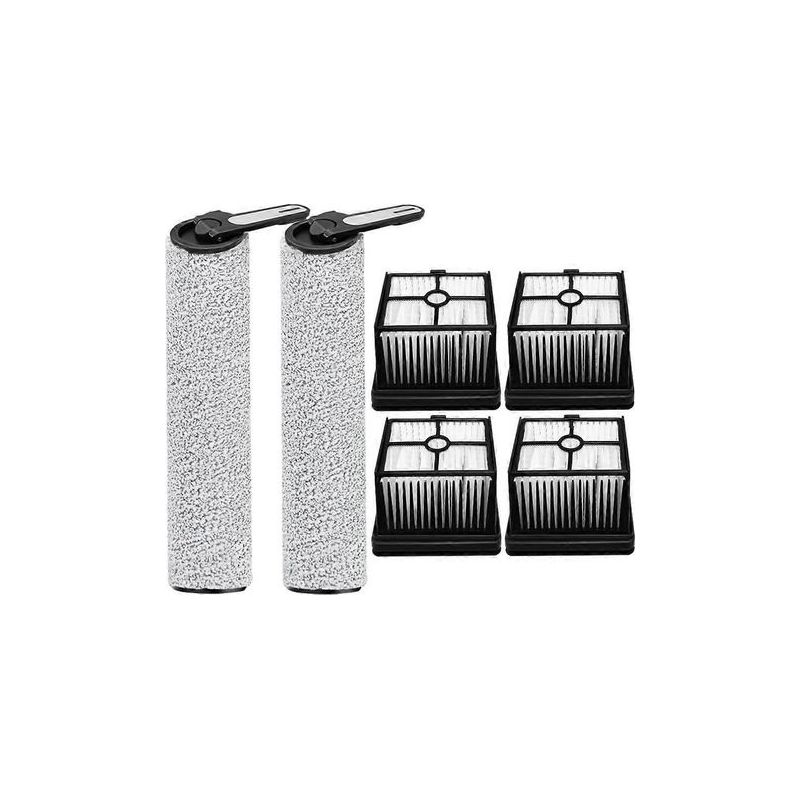 Lot De 6 Brosses Rotatives Et Filtres Hepa Pour Aspirateurs Dreame Mova K10 / Mova K10pro / Trouver K10 / Trouver K10pro