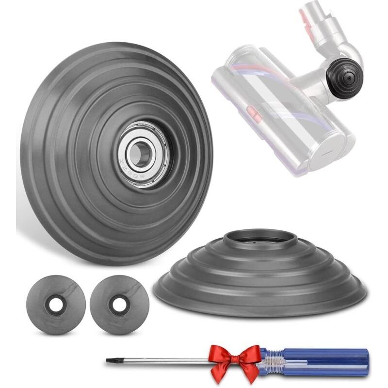 Remplacement De La Roue À Billes, Pièce De Rechange Pour La Tête De L'Aspirateur À Entraînement Direct, Compatible Avec Dyson V15 V11 V10