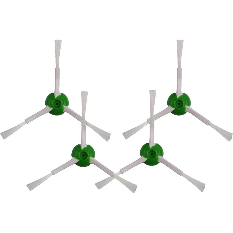4 Brosses Latérales Compatible Pour Irobot Roomba I7 E6 I7 + E5 I7 Plus Aspirateur Série Accessoires Rechange, Brosse Latérale Extracteur Robot Série I7 E5 I7 + E6 I7 Plus Remplacement