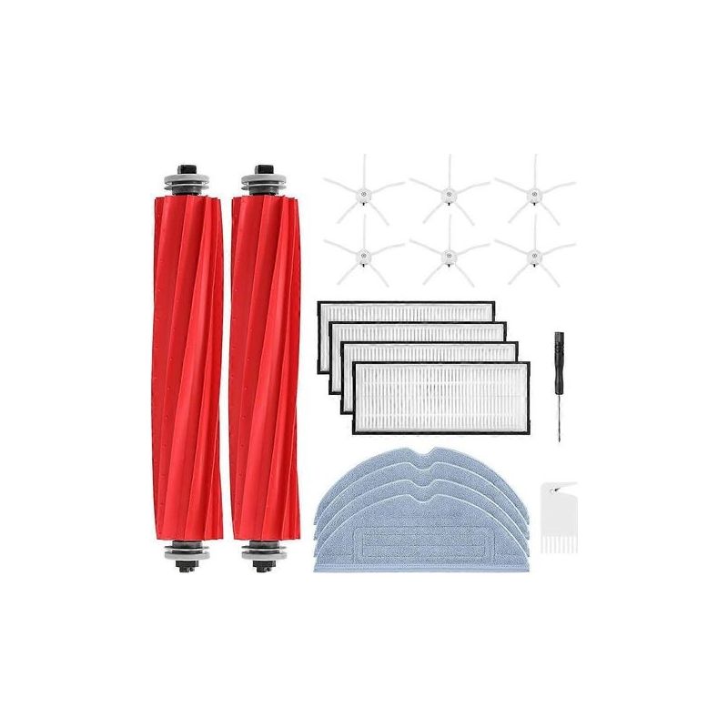 Accessoires Pour Aspirateurs Roborock S7/s7+/s7 Maxv/s7 Maxv Ultra/s7 Pro Ultra : Brosses Principales, Brosses Latérales, Filtres, Lingettes