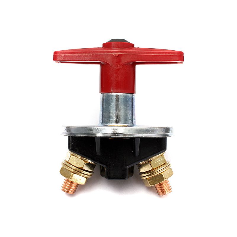 Isolateur De Batterie À Clé Fixe De 200 Amp Interrupteur D'Arrêt Coupé Interrupteur Électrique 12v / 24v Commutateur Électrique Robuste