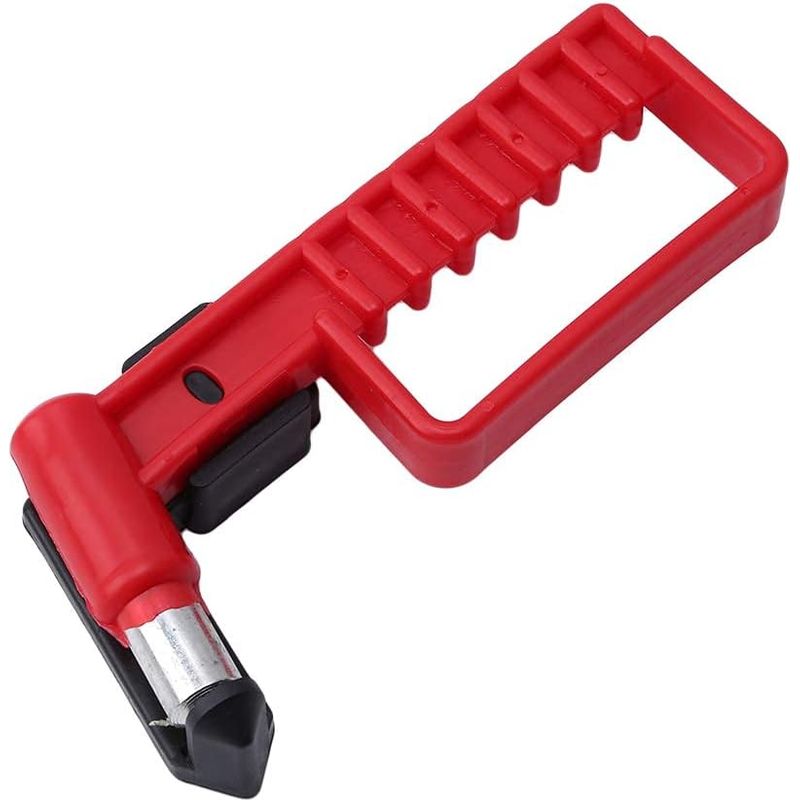 Marteau De Sécurité Pour Voiture – Coupe Ceinture Et Briseur De Verre – Poignée Ergonomique Antidérapante – Compact Et Léger