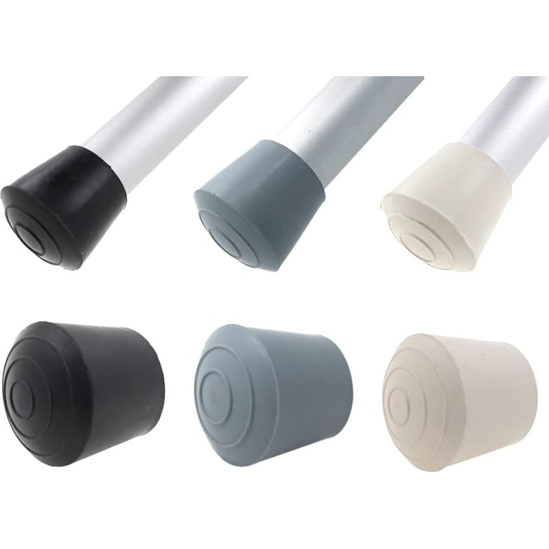 Lot De 16 Embouts En Caoutchouc Antidérapants 25mm – Protection Des Sols – Réduction Du Bruit – Pour Pieds De Tables Et Chaises