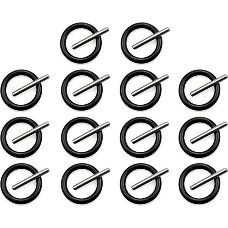 Lot De 28 Pièces Joints Et Goupilles Pour Clé À Chocs 1/2' – Joints Toriques En Caoutchouc – Acier Inoxydable Pour Durabilité 1000 Pcs