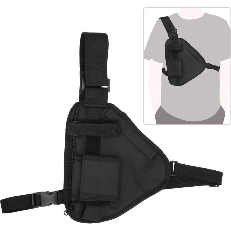 Sac De Transport Pour Talkie-walkie – Tissu Oxford 600d – Bretelles Réglables – Compatible Avec Divers Équipements – Utilisation Extérieure