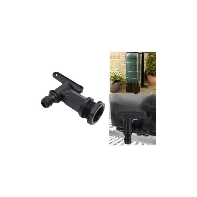 Robinet Cuve Plastique,adaptateur De Boîte De Rangement D'Eau,raccord Robinet Cuve,robinet Cuve Eau De Pluie Pour Recuperateur Eau De Pluie, Réservoir De Carburant Pour Recuperateur Eau De Pluie 1000