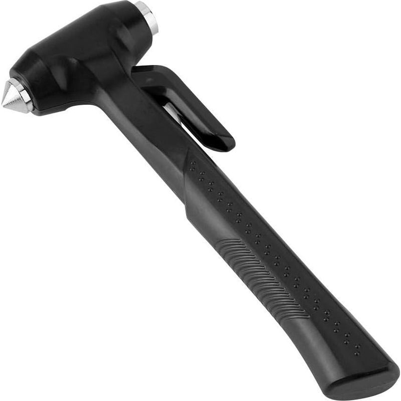 Marteau De Sécurité - Marteau D'Urgence Marteau De Sécurité De Voiture Outil D'Évacuation D'Urgence En Acier Coupe-ceinture Coupe-fenêtre(noir)
