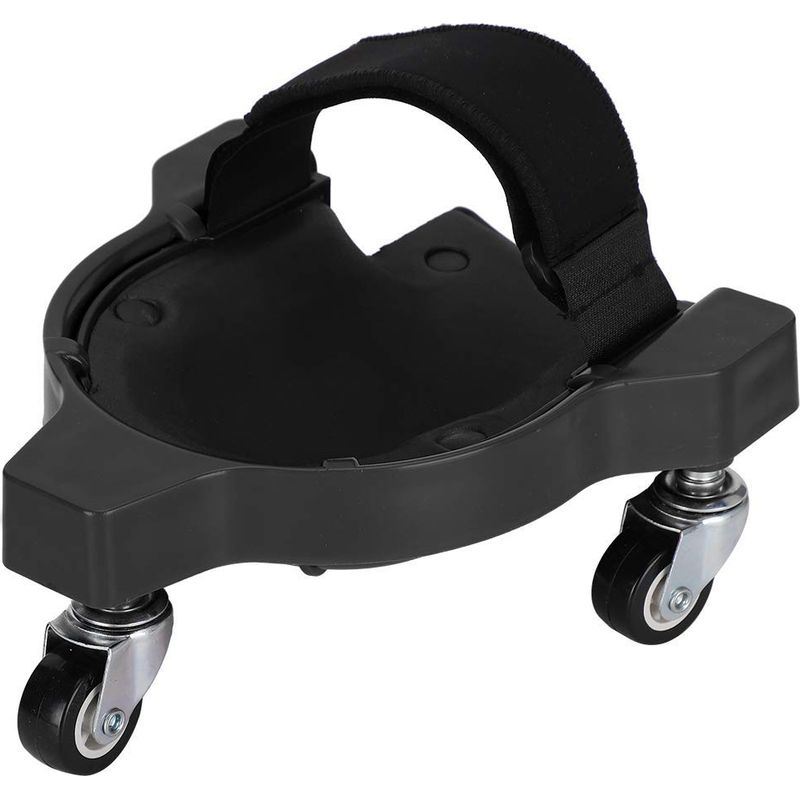 Genouillère Pour Le Travail Du Bois, Genouillères Roulantes, Genouillère Coulissante Flexible, Facile À Utiliser Pour Peindre Des Carreaux De Pose (black)
