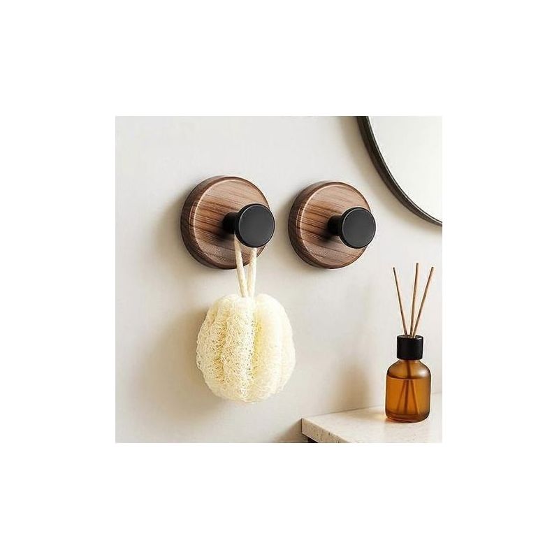 Crochet À Ventouse Puissant Pour Salle De Bain, Porte-serviettes Étanche En Pp Réutilisable, Crochet Mural Pour Suspendre Peignoir