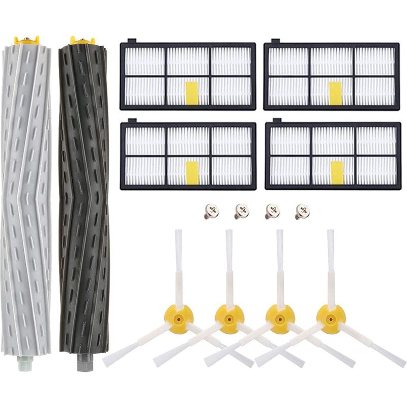 Accessoires Remplaçant Kit Pour Irobot Roomba Série 800 900 Pièces De Rechange Pour Roomba，kit Pièces Accessoires Pour Irobot Roomba Serie 800 850 851 860 865 866 870 871 876 880 885 886 890 891 896 9