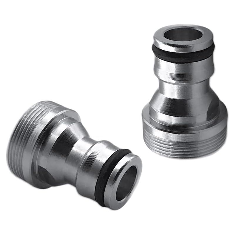 2 Pièces Connecteur De Robinet En Laiton Jardin u200badaptateur Robinet Tuyau Arrosage Connecteur Embout Arrosage Laiton Connecteur De Tuyau D'Arrosage Tuyau De Conduite D'Eau Joiner