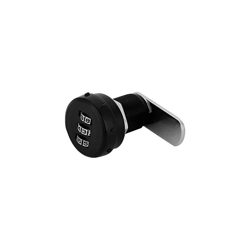 Serrure À Code À 3 Chiffres , Accessoires Pour Portes Et Loquets Sets De Poignées Et Serrures En Alliage De Zinc À Combinaison De Serrure À Code De Sécurité Avec Mot De Passe D'Argent(l=30mm 1923mm)