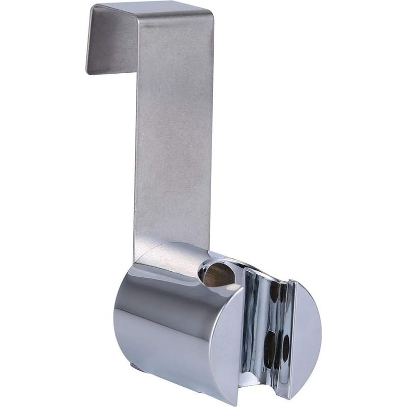 Support Pour Pommeau De Douche, Support De Douchette, En Acier Inoxydable + Abs, Forte Réglable, Pièce De Rechange Pour Douche Et Bidet Pulvérisateur