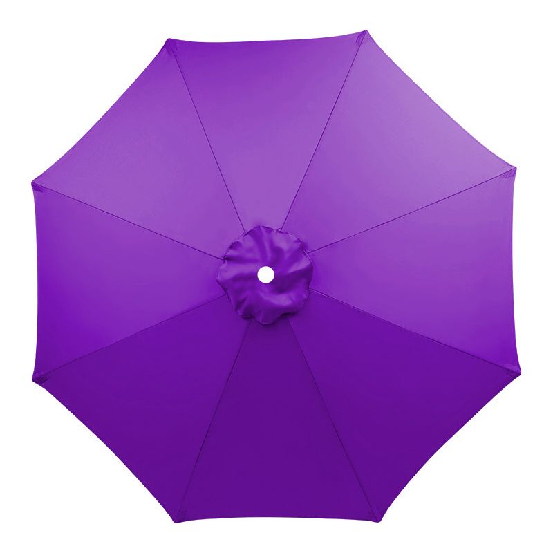 Housse De Rechange Pour Parasol, 8 Baleines, 3 M, Imperméable, Anti-uv, Tissu De Rechange, Violet