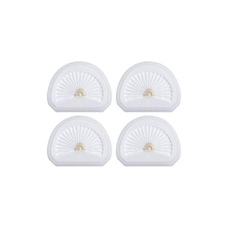 Lot De 4 Filtres D'Aspirateur À Main Compatibles Avec Black Et Decker Vlpf10 Filtre De Rechange Et Aspirateur À Main Dustbuster Hlva315j Hlva320j00 N575266, Remplace La Pièce N600601