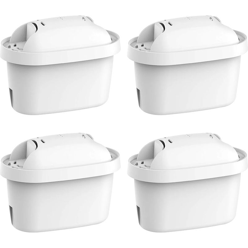 Cartouche Filtrante Brita Maxtra+ – Remplacement Pour Marella, Elemaris Xl, Dafi Unimax – Réduit Chlore Et Calcaire – 4 Unités