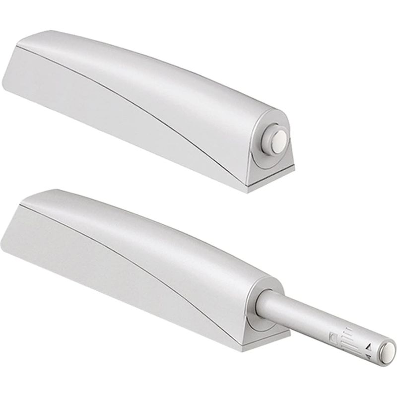 Amortisseur Porte Placard 2 Pièces – Système Push To Open – Loquet Magnétique Pour Armoire – Installation Sans Perçage – Durée De Vie 20 000 Cycles