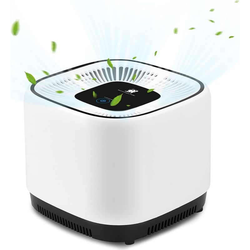 Purificateur D'Air Avec Vrai Filtre Hepa, 20m³ 99,97% De Performances De Filtrage Contre Odeur/filtre Poussière/pollen/fumée, Fonctions De Stérilisation (purificateur D'Air)