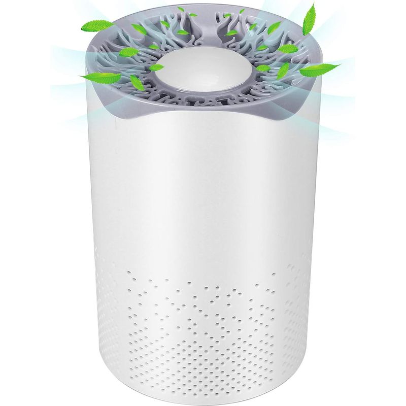 Purificateur D'Air Avec Filtre Hepa Purificateur D'Air Silencieux Portable 35db Avec Câble Usb Purificateur D'Air 1m Purificateur D'Air Pour Les Voyages En Voiture Au Bureau À Domicile