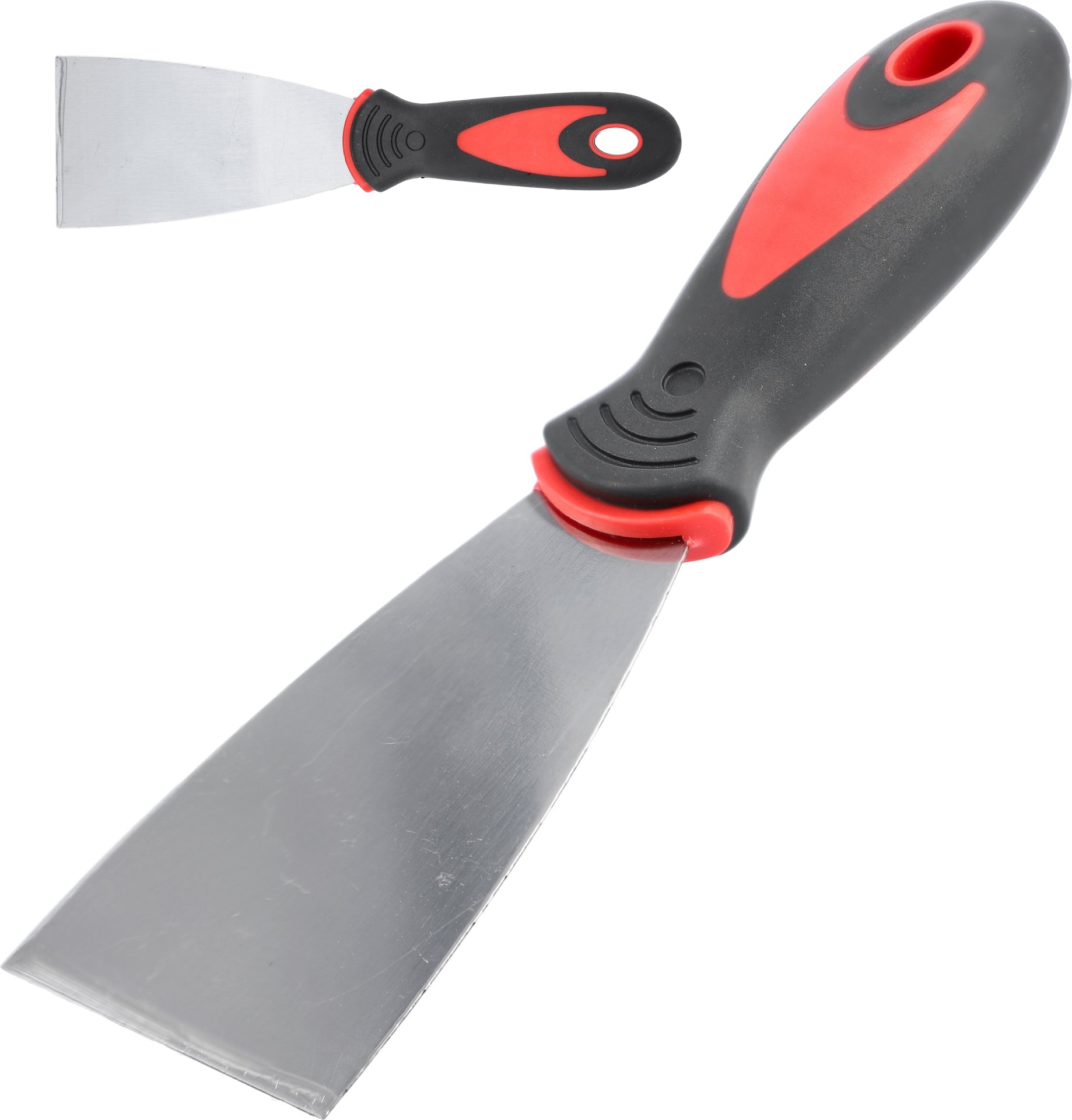 Edelstahl-Spachtel 60 mm mit ergonomischem Griff