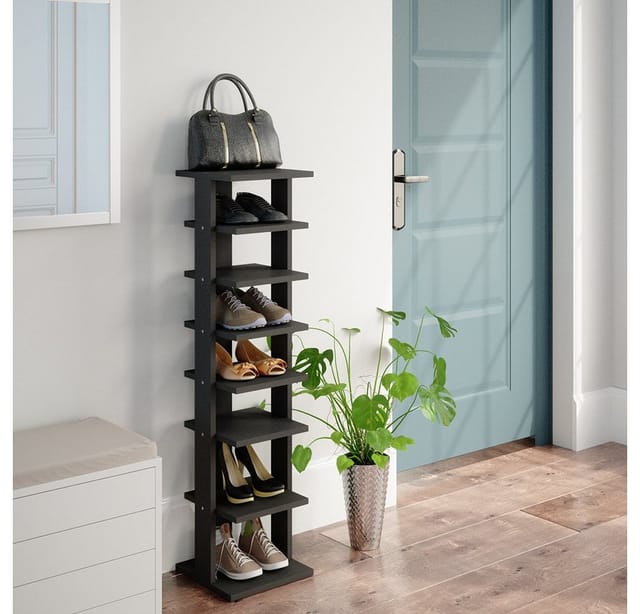 Vicco - Schuhschrank Sara, Anthrazit, 26.7 x 110 cm
