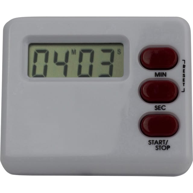 M902012C Timer Weiß, Rot digital - Eurotime