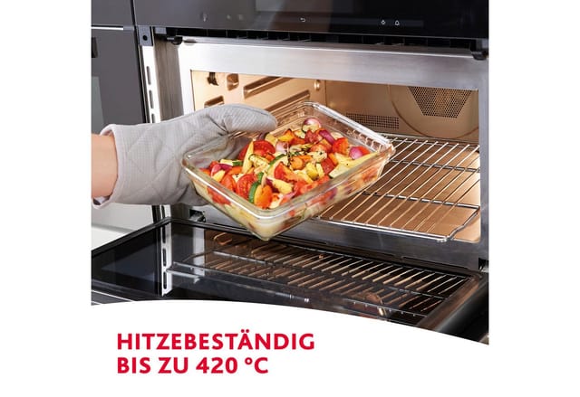 Clip&Close Glas Frischhaltedosen-Set 3-teilig - Emsa