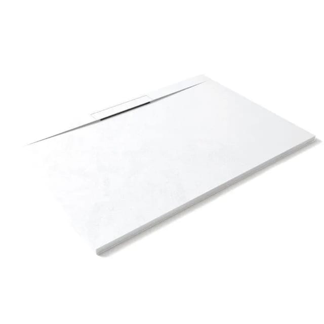 Stano. - Mineralguss-Duschwanne extra flach lyra weiss 100x100cm