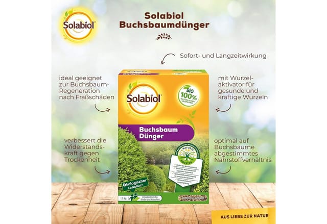 SBM - Solabiol Buchsbaum Dünger 1,5kg