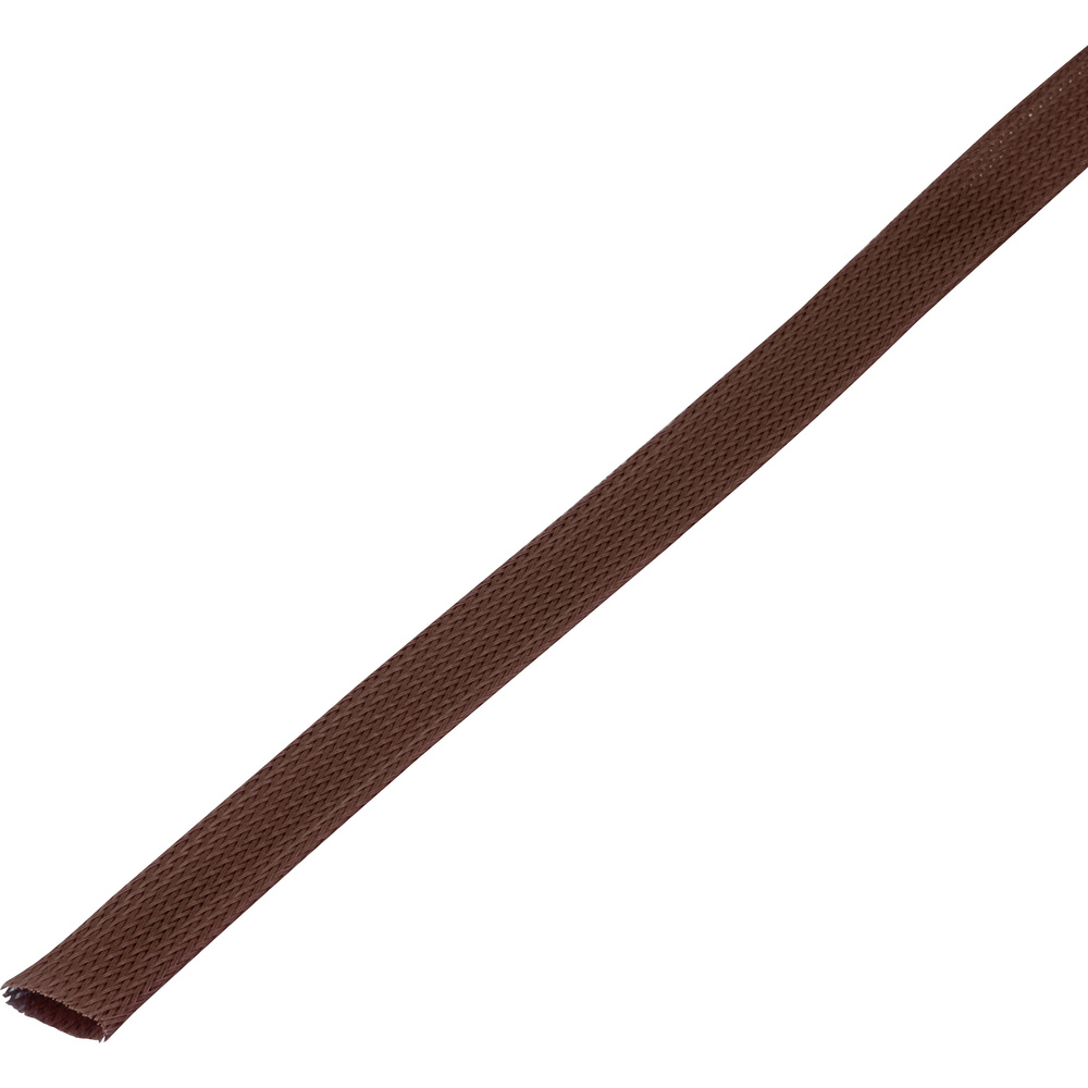 Tru Components - 1570439 Cbbox2534-bn Geflechtschlauch Braun Pet 25 Bis 34 Mm 5 M
