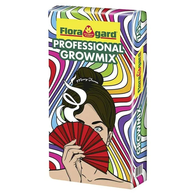 Floragard - Professional Growmix 70L, Cannabis Erde Topfsubstrat mit Perlite und Trichoderma