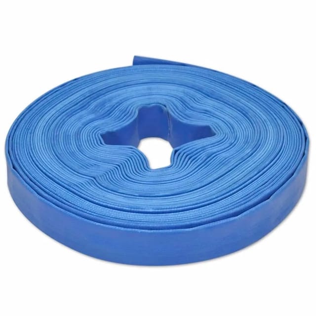 Wasser-Flachschlauch 25 m 1 Zoll pvc Vidaxl