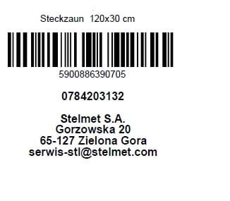 Weitere - Steckzaun 120 x 30 cm kesseldruckimprägniert Holz Zaun Gartenzaun Holzzaun