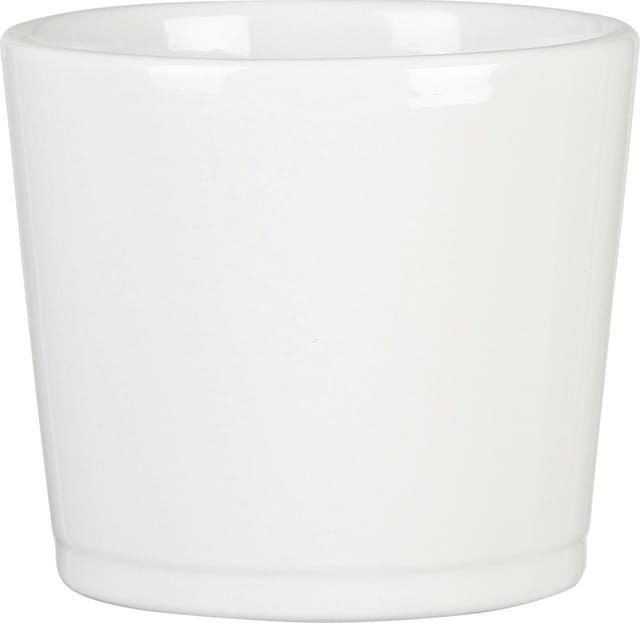 Bertopf Serie 883 ø 15 x 13,3 cm alaska weiß Keramiktöpfe - Scheurich