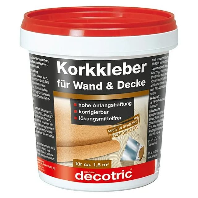 Korkkleber 1 kg Korkkleber - Decotric