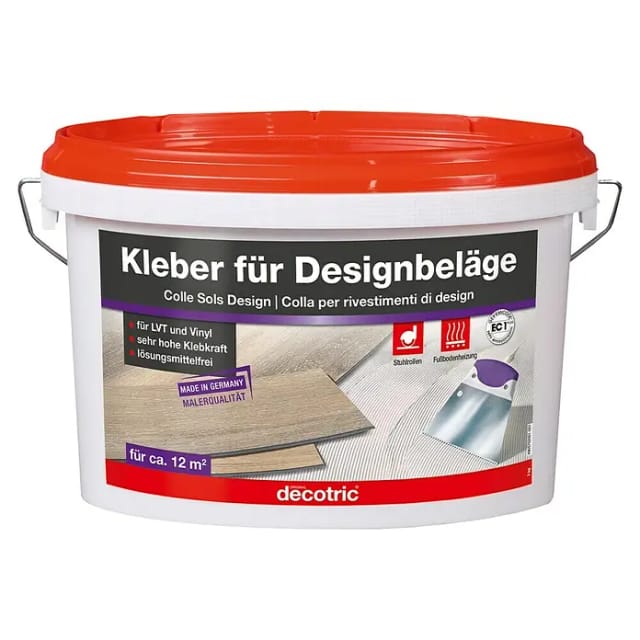 Kleber für Designbeläge 3 kg Teppich- & PVC-Kleber - Decotric