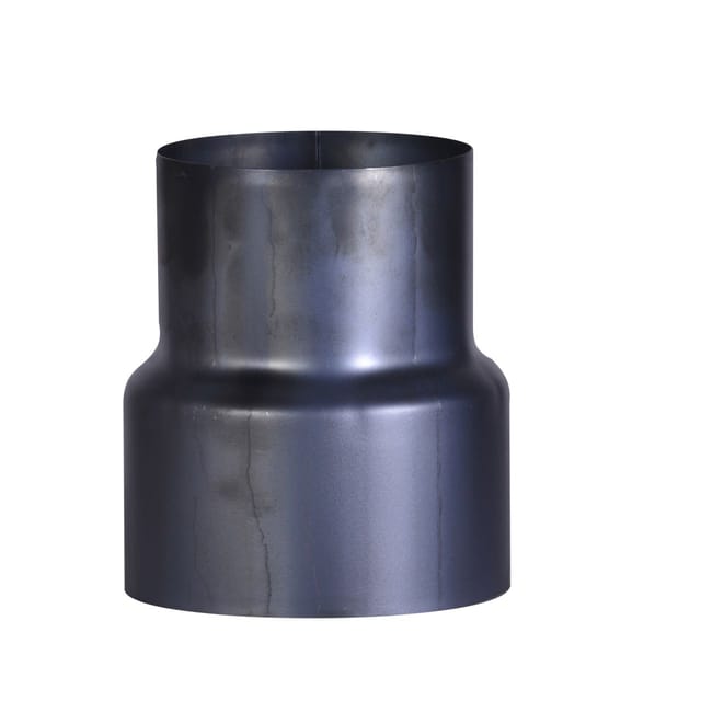 Firefix - Reduzierstück ø 120 - 100 mm gebläut Ofenrohr Reduzierung Rauchrohr